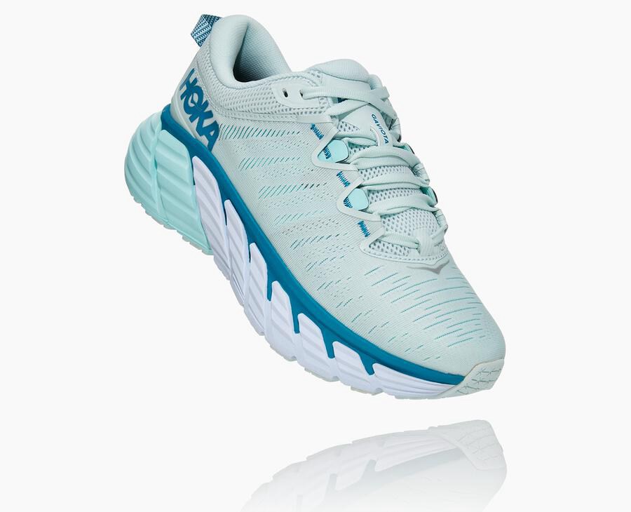 Tenis Hoka One One Feminino Azuis - Gaviota 3 - 615-RSBDON